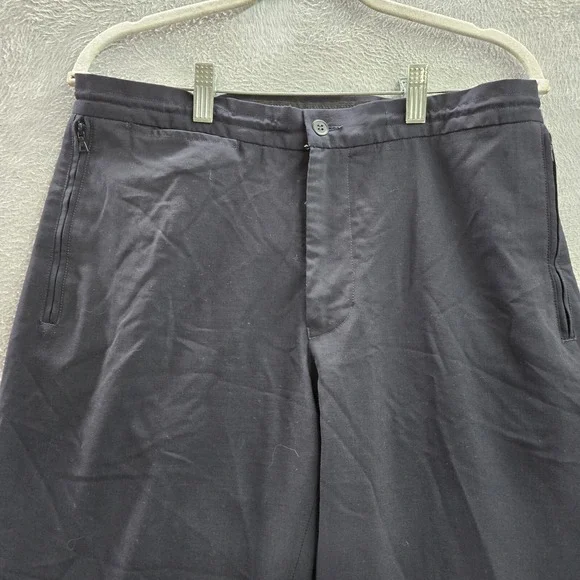 Marithe Francois Girbaud Men Pants 32 Blue Wool Polyester‎ Chino